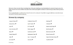 Shave Country Knowledge Base